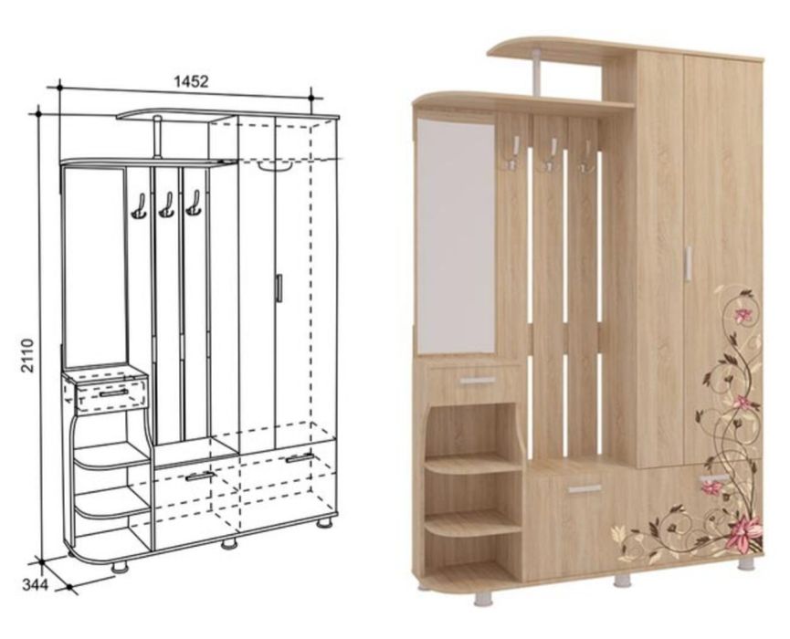 Мебель для прихожей.