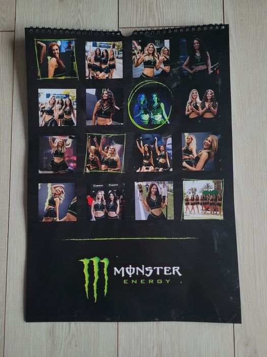 Calendar Monster Energy
