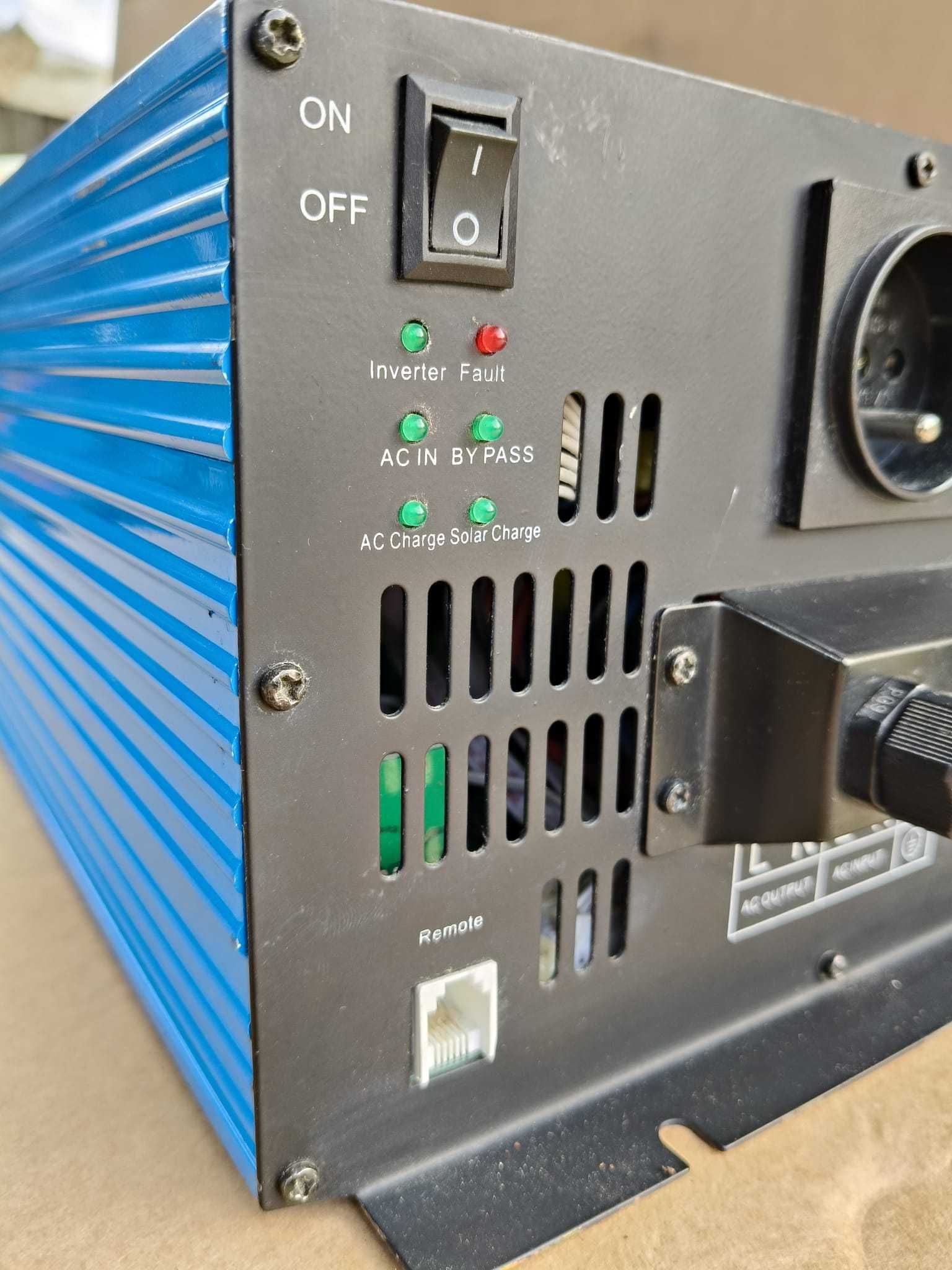 Invertor 12V/220V, unda pura 4Kw/8Kw, nefolosit, stare perfecta
