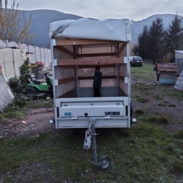 Remorca 750kg aluminiu