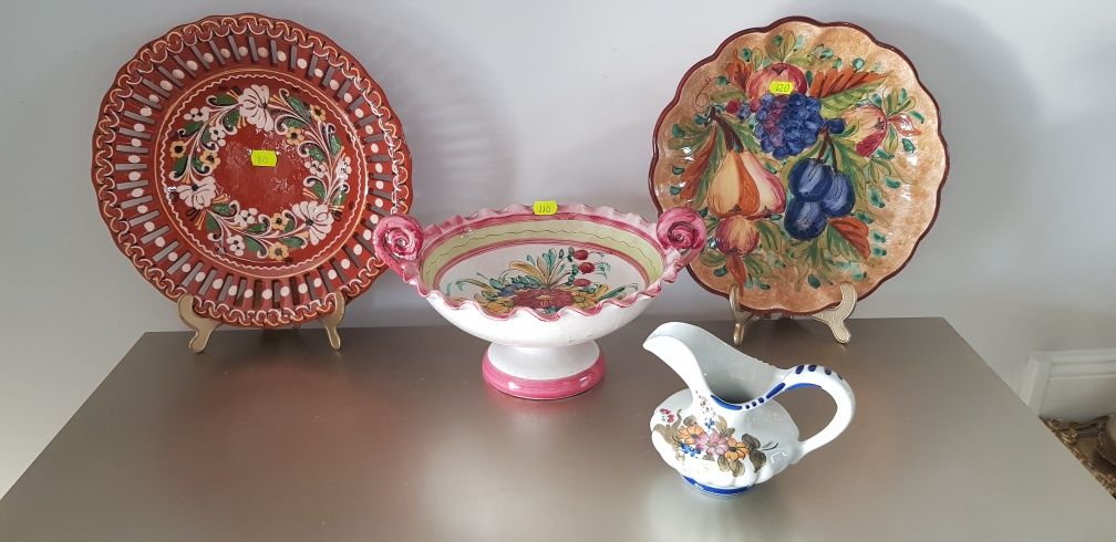 Boluri/platouri  și  căni  din ceramică italiană