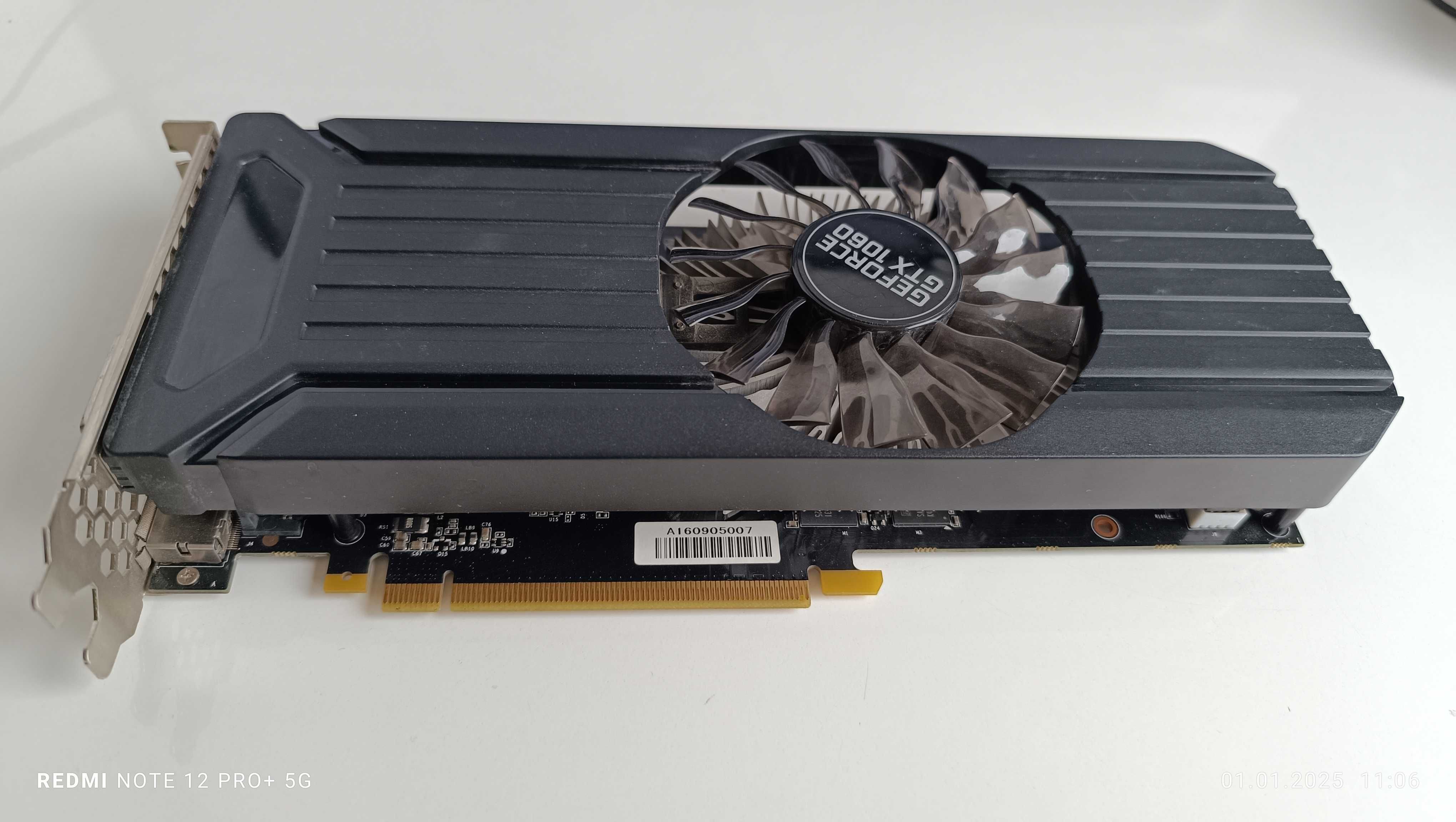 видеокарта Palit GeForce GTX 1060 StormX 6GB GDDR5
