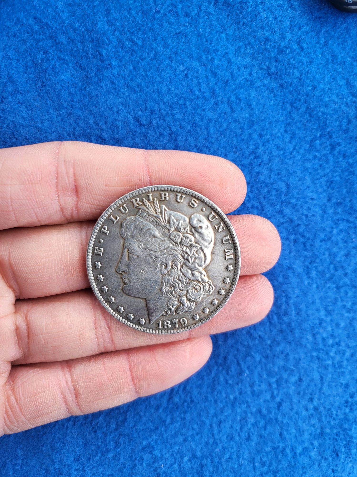 Moneda argint-1879 one Dollar