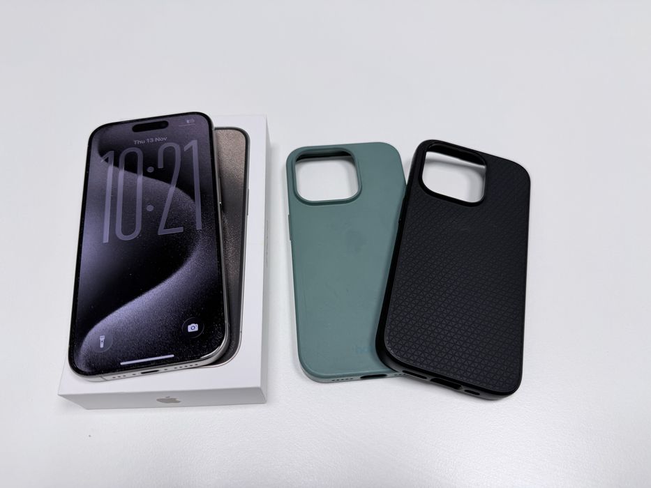 Iphone 15 pro Natural Titanium 256gb