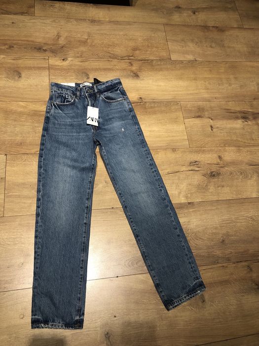 Zara дънки с етикет