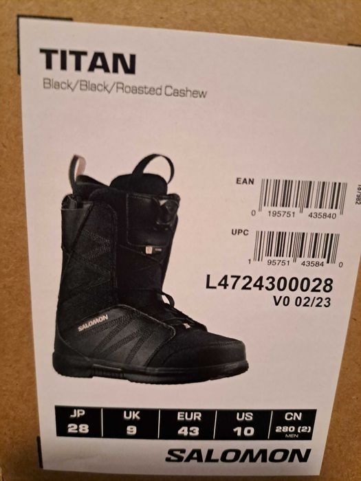 Boots SALOMON  Titan