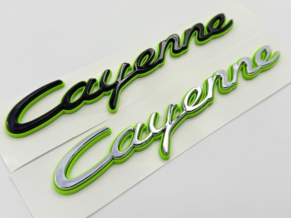 Emblema Compatibila PORSCHE Cayenne Hybrid crom