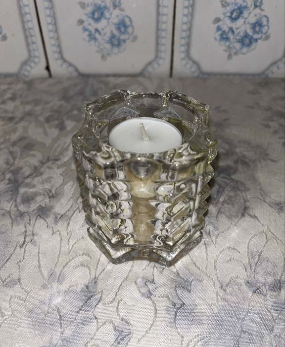 Lumanare/sticla/decoratiune