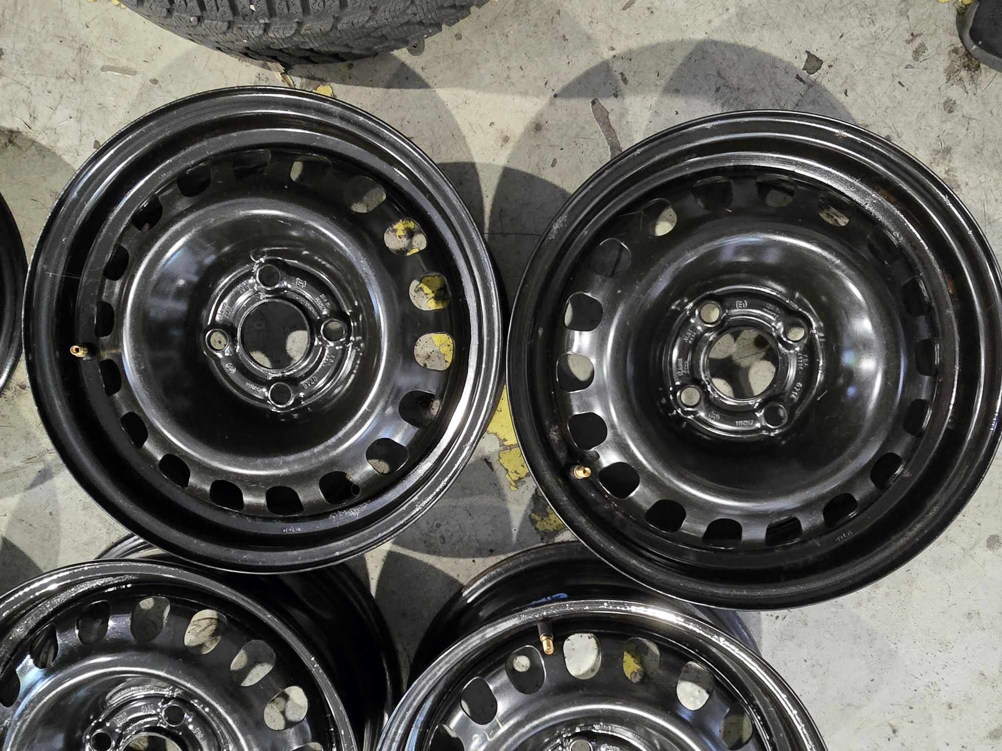 4 jante tablă Opel 4x100 cu senzori