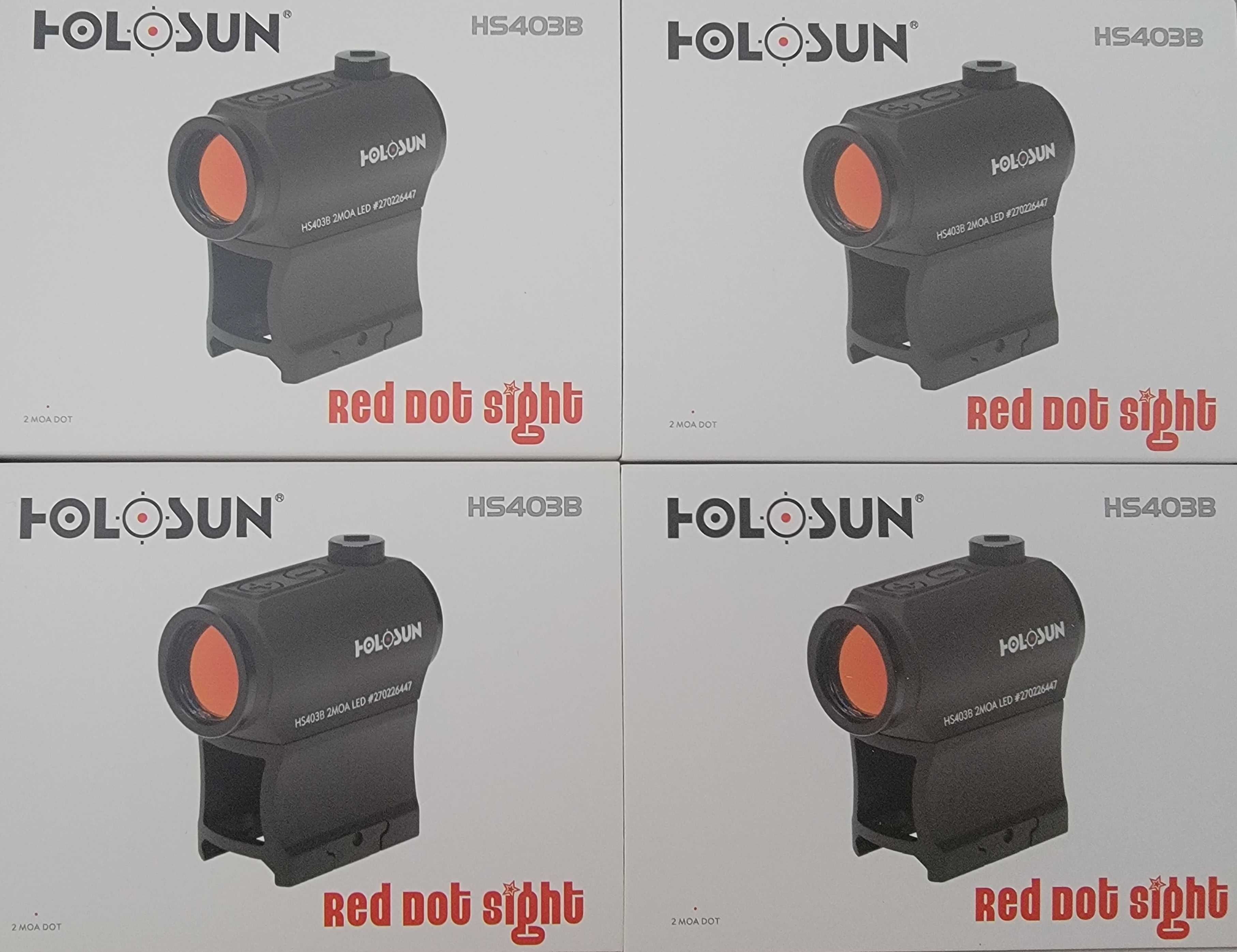 Бързомер HOLOSUN 403B red dot, червена точка