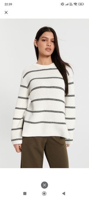 Pulover ovesized din bumbac