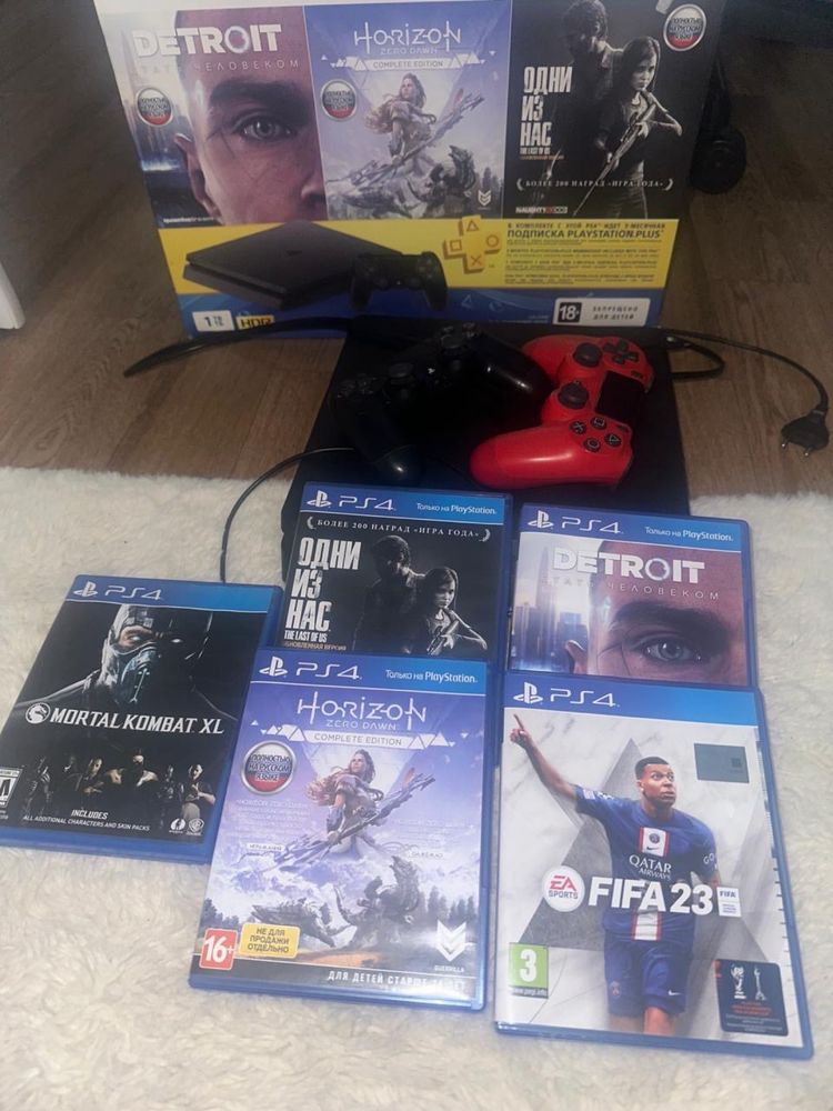 Play Station 4 с набором