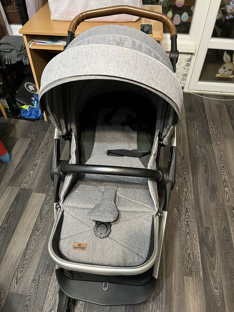 Бебешка количка Lorelli ANGEL 3в1 Beige