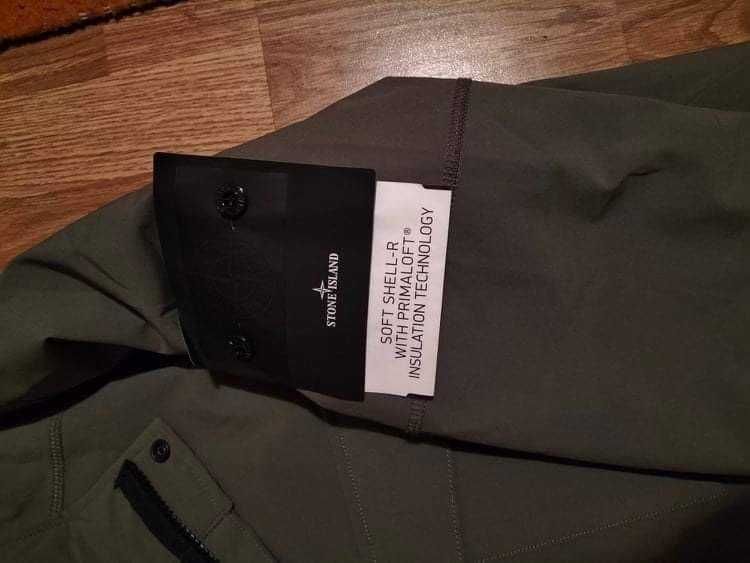 Geaca Stone Island Soft Shell-R with Primaloft