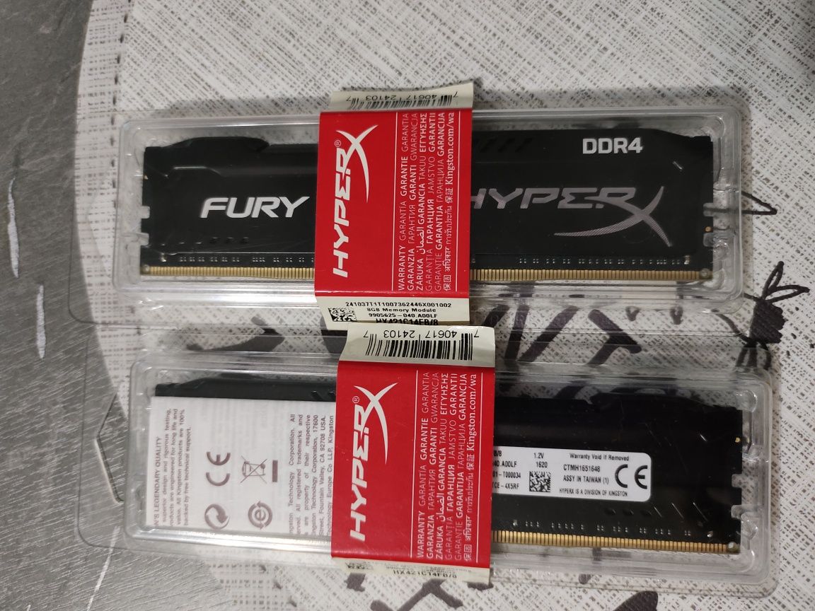 Asus Z 170-A, HyperX Fury
