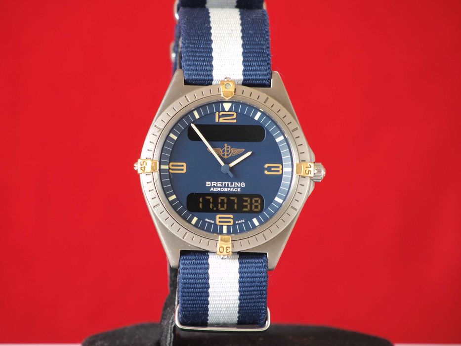 Breitling Aerospace Titanium NASA WATCH, раритетен Часовник