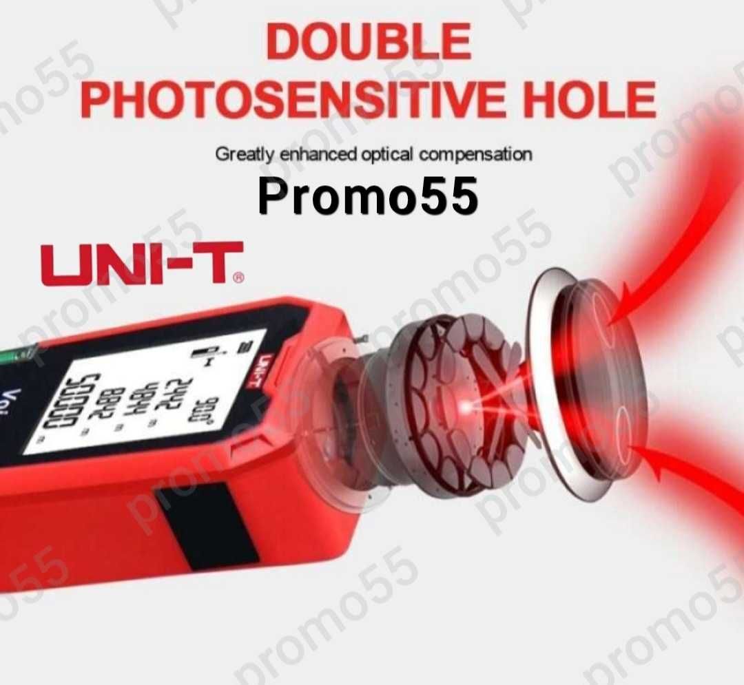 ПРОМОЦИЯ! Цифров Лазерен Нивелир Далекомер UNI-T, LM50A,  до 50 м