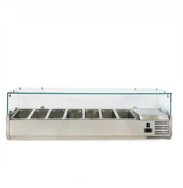 REDUCERE Vitrina rece salate/ingrediente fast food 1.5M TRANSPORT INCL