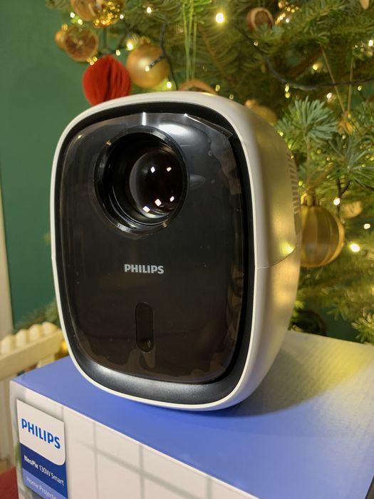 Videoproiector smart Philips NeoPix 130, NOU, alb