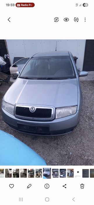 Cutie viteze scoda fabia 1 1.4 B 2007 5trepte cod motor AQW