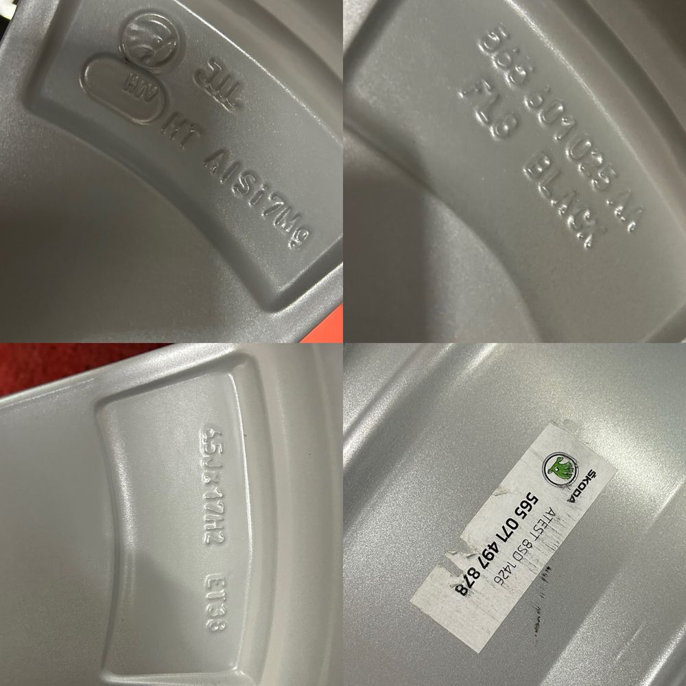 Джанти 17 ц 5х112 Skoda Kodiaq Superp VW Tiguan Passat Seat Tarraco
