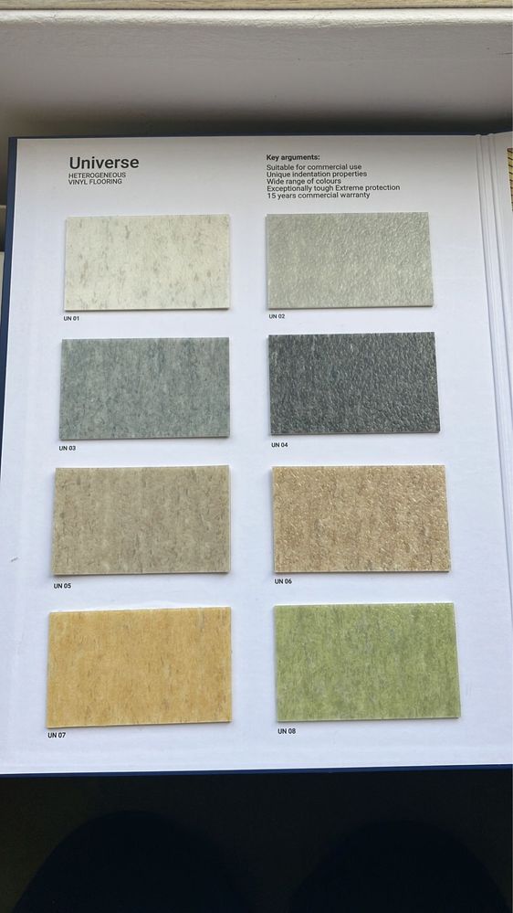 Linoleum PVC Tarkett antibacterian