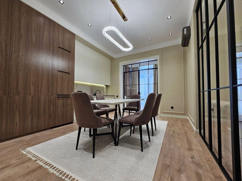 Жк NRG-Ойбек! Уникальная 3комнатная квартира110м2 с авторским ремонтом