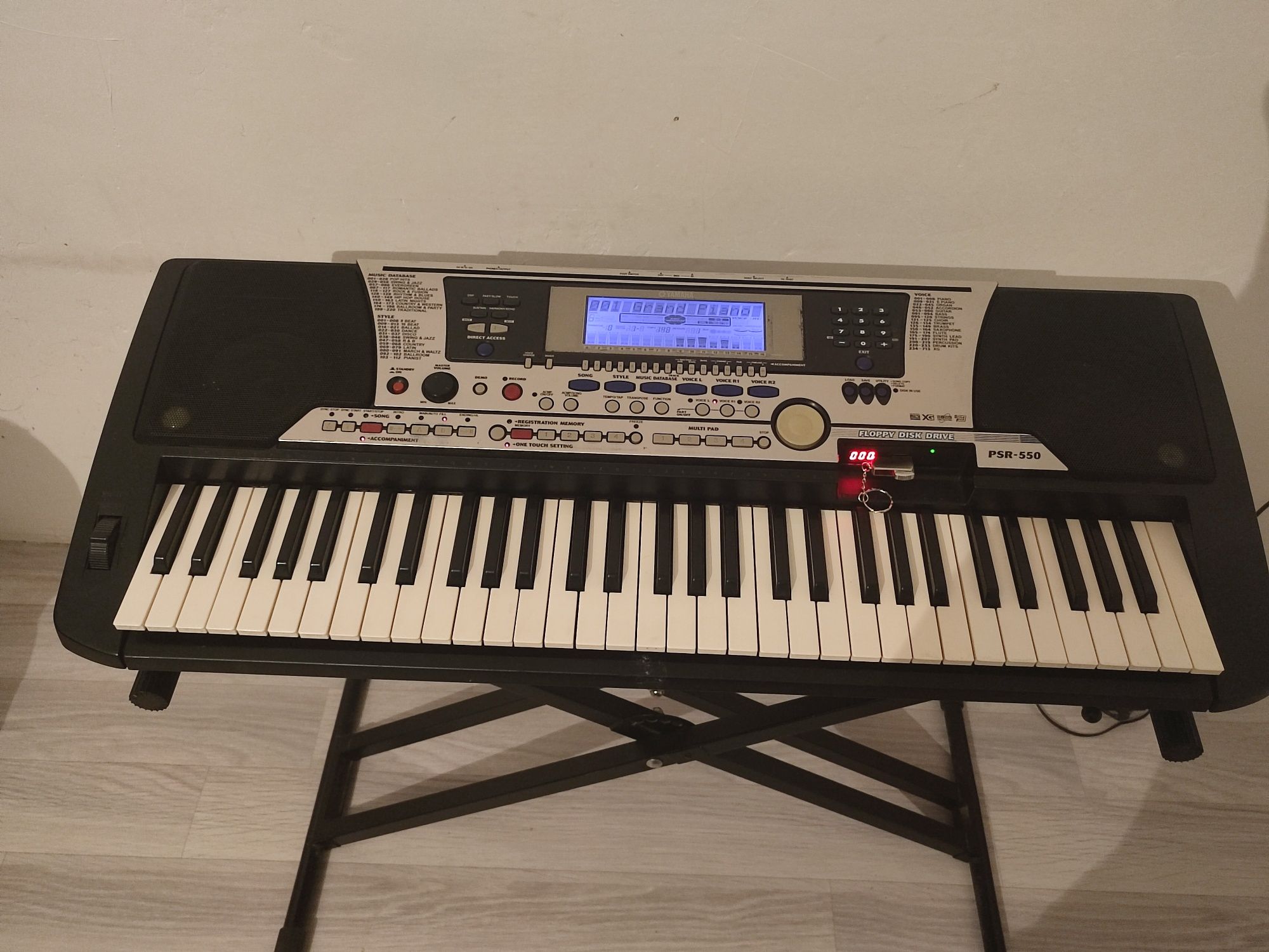 Yamaha psr 550 usb