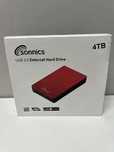 Hard disk extern portabil,SONNICS ,4TB,rosu,sigilat