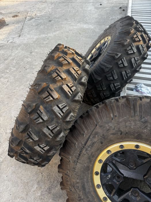 Roata completa Maverick X3 xRS - cauciuc ITP janta bedlock