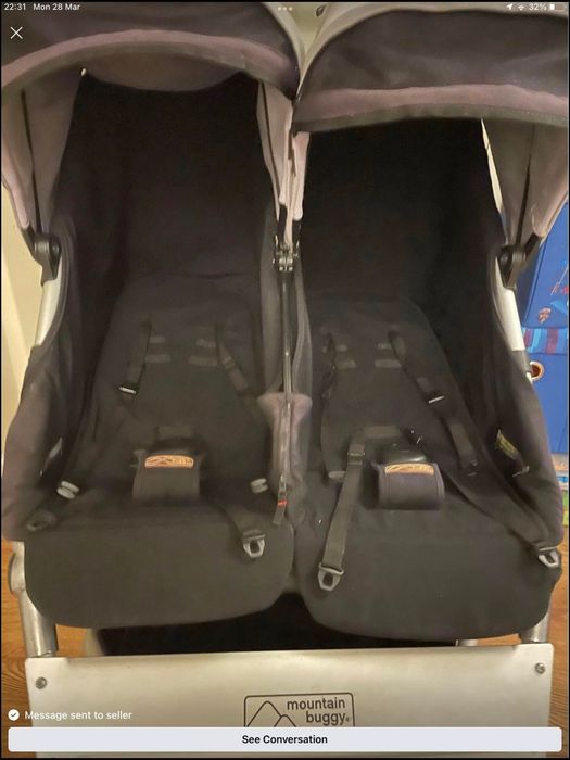 carucior gemeni  mountain buggi duet