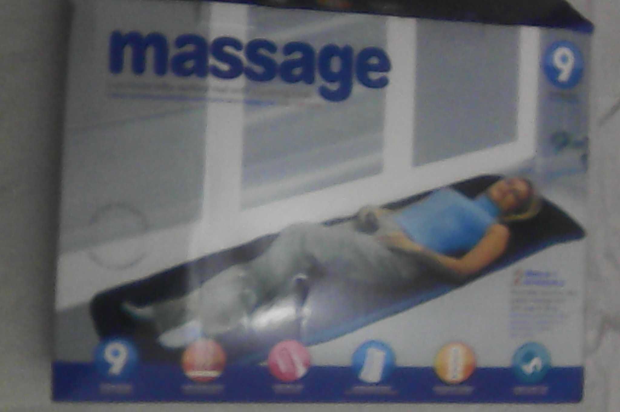 Vand aparat masaj absolut nou intregul corp prod Spania cu telecomanda