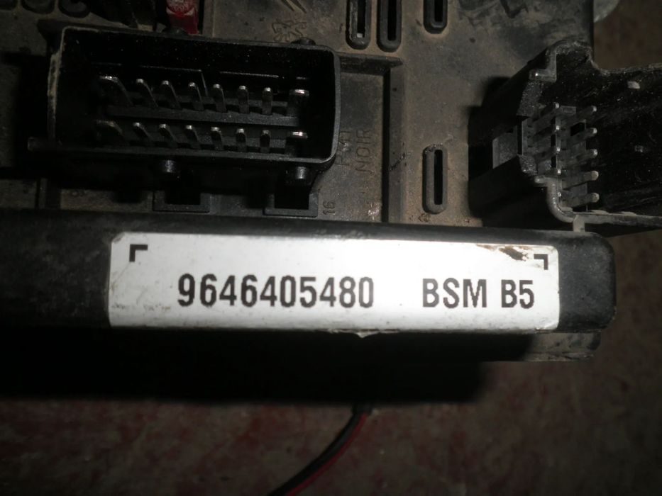 Panou sigurante BSM Peugeot 307 2.0 HDI 9646405480