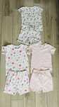 Set 3 pijamale scurte h&m 104