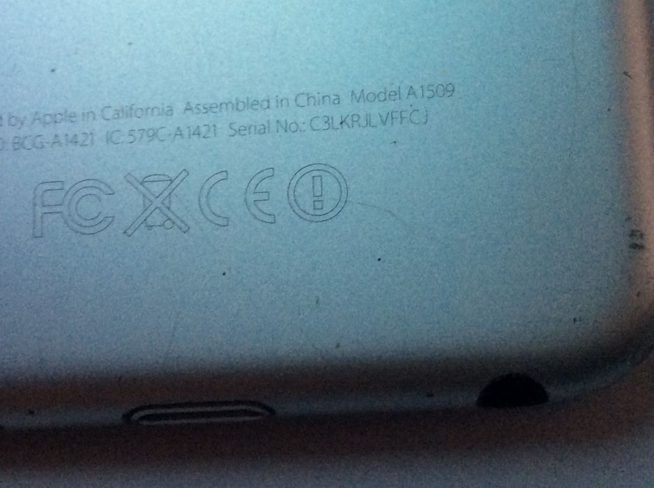 Apple iPod Touch A1509 16GB 5th Gen. Silver MP3 Player fara icloud