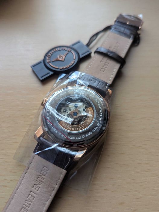 Ceas barbatesc automatic Stuhrling Original Delphi Venezia 1077.3345K2