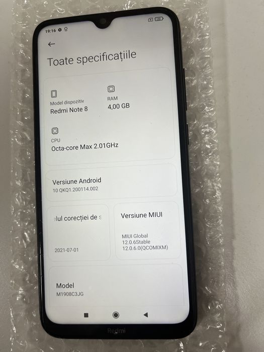 Xiaomi Redmi Note 8 64GB Space Black ID-ecj783