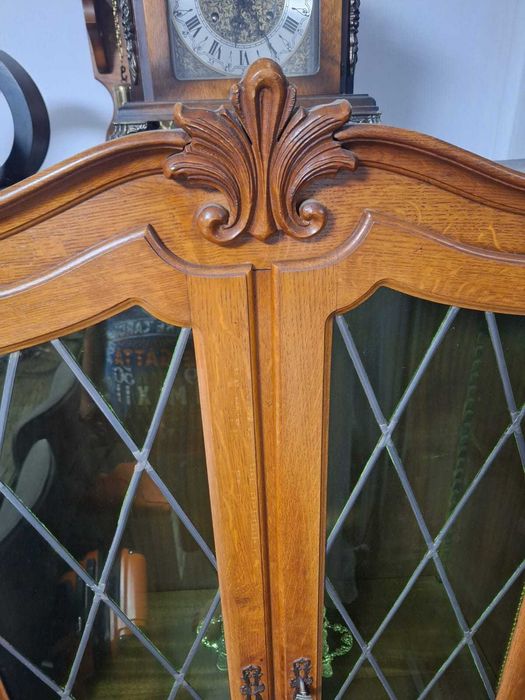 Vitrina vintage lemn masiv