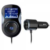 Modulator FM, Car kit auto, MP3, Bluetooth, incarcare dual USB QC3.0