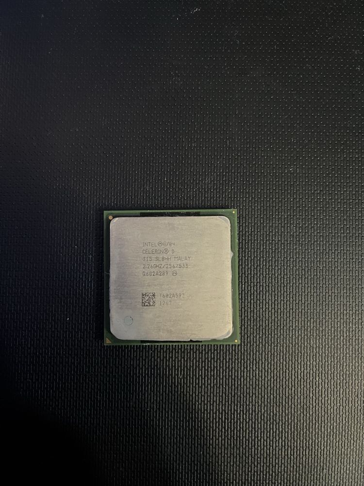 Процессор Intel Core 2 Duo E7500 и Celeron