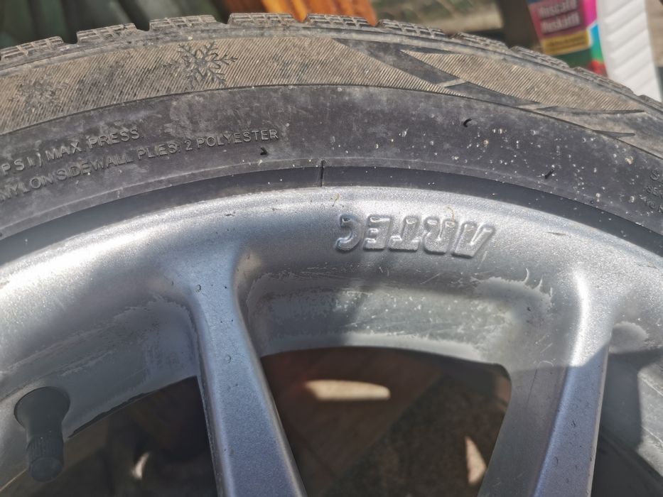 Vând jante aliaj Vw Passat Artec R17'