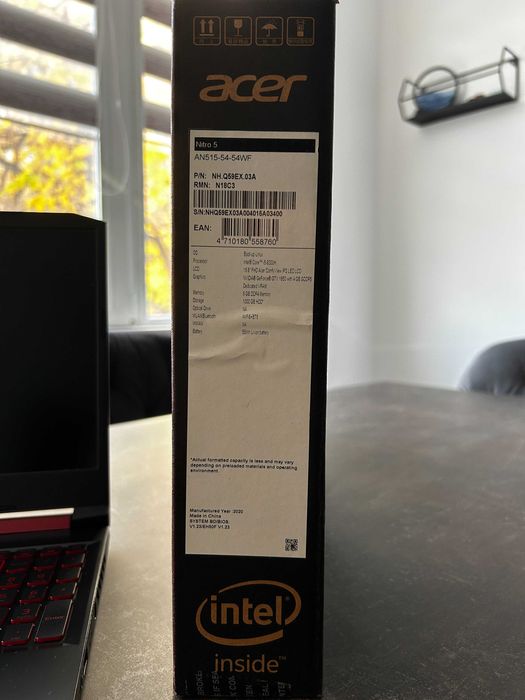 Acer Nitro 5 (AN515-54-54WF)