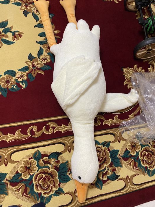 подушка гусь новая