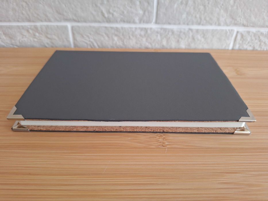 Бележник от висококачествена естествена кожа - ръчно изработен