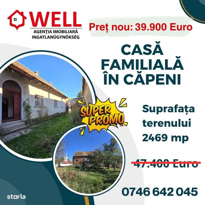 De vânzare  casă în Căpeni