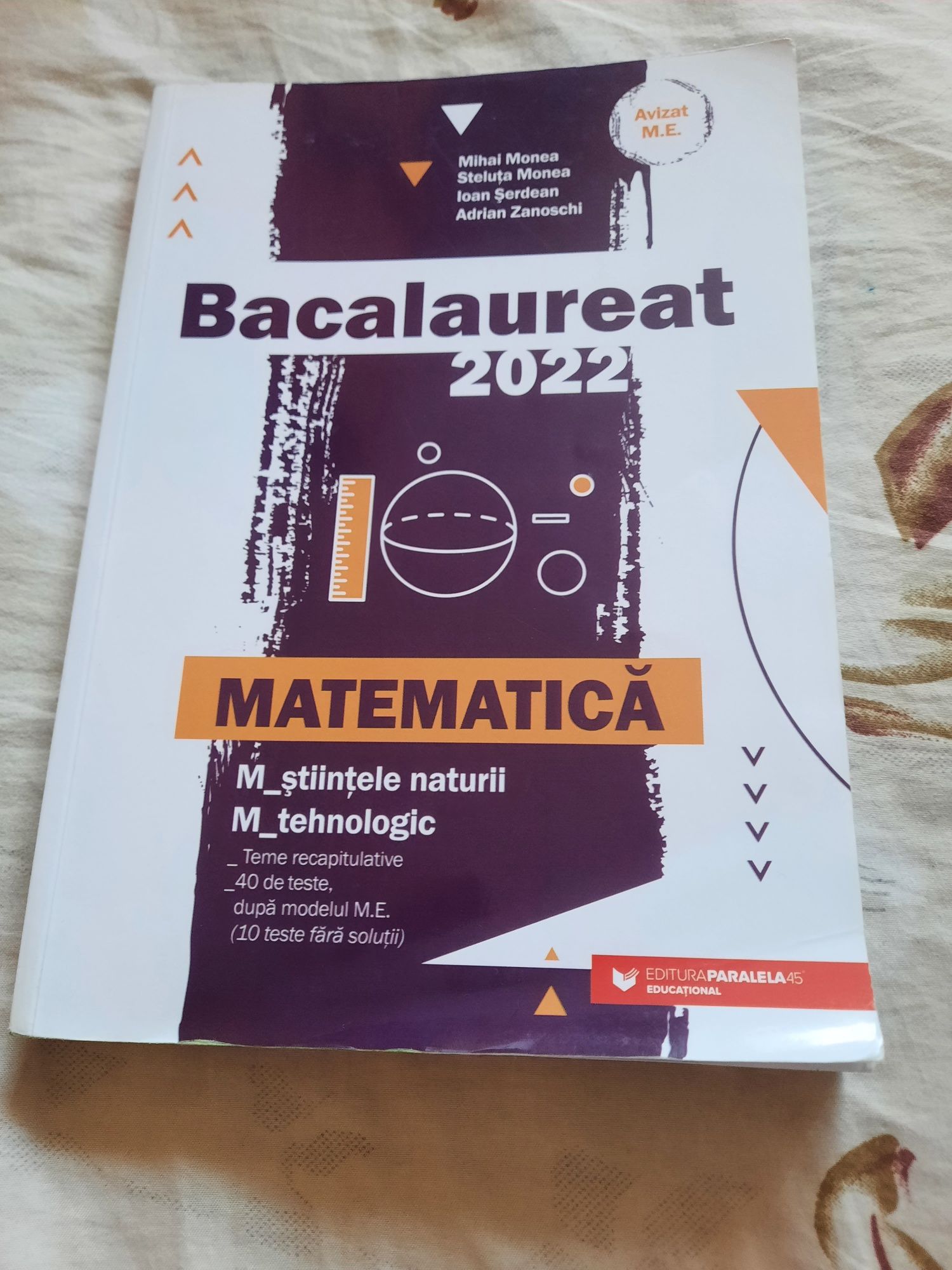 Teste bacalaureat mate 2022