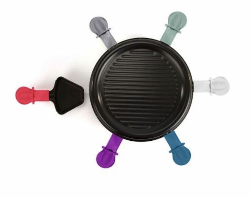 Gratar electric cu 6 raclete