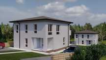 Casa noua de vanzare Valea Lupului 722mp teren, asfalt