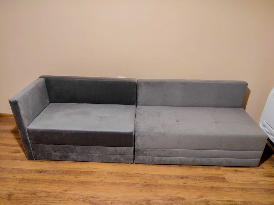 Разтегателен ъглов диван