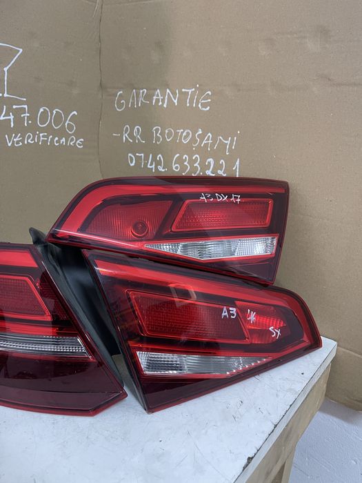 Triple LED Audi A3 8V Facelift 8V4945069 tripla stanga dreapta 2017